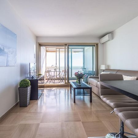 Sea Front - Panoramic Sea View Studio With Terrace 尼斯 外观 照片