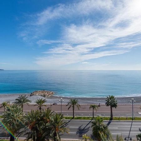 Sea Front - Panoramic Sea View Studio With Terrace 尼斯 外观 照片